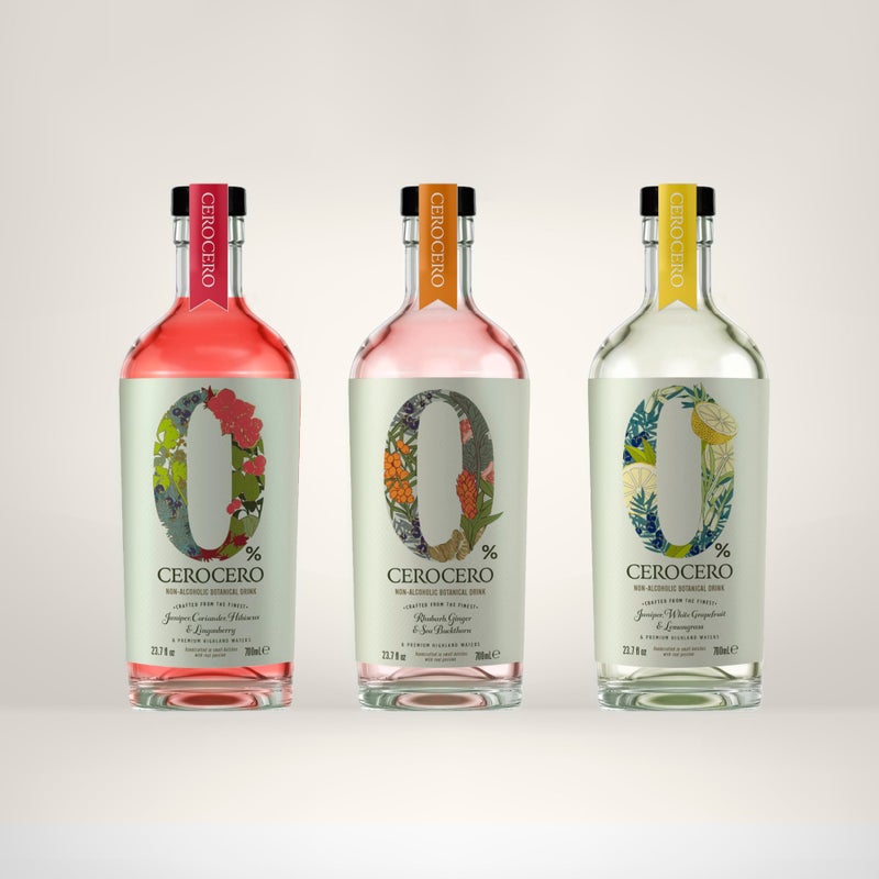 CeroCero White Grapefruit & Lemongrass Non Alcoholic Gin, Bright and Vibrant Premium Non Alcoholic Spirits - Halal, Low Sugar, Vegan and Gluten-Free, Part of the Spirits of Virtue Range (700ml) - Image 4